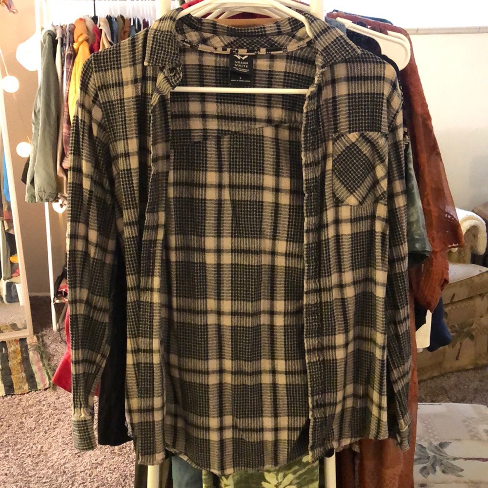 Grey Shaun White Flannel
